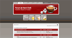 Desktop Screenshot of forum.henri-cheli.fr